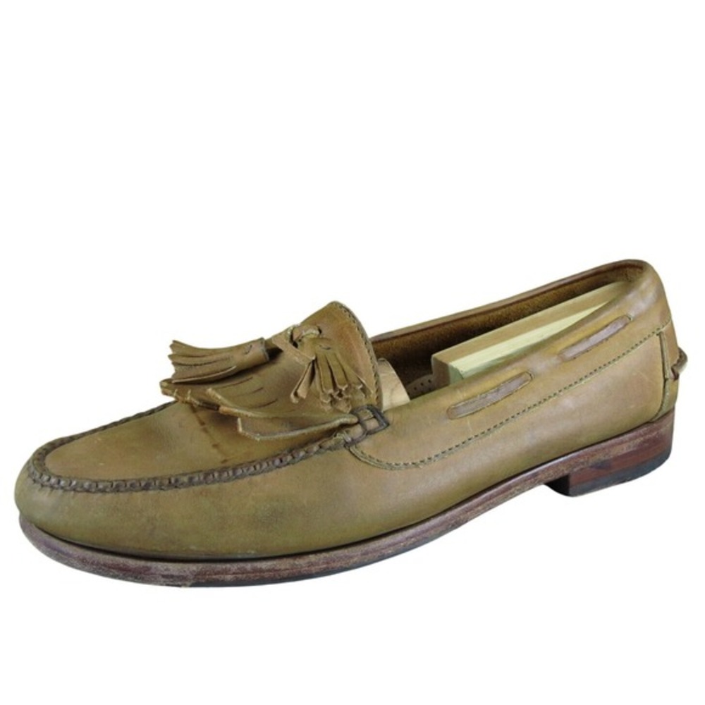 Cole Haan Men Kilty Hand Sewn Country Loafer Brown Leather 10.5 Medium Used 2025